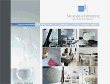 Tablet Screenshot of neledisapersonne.fr